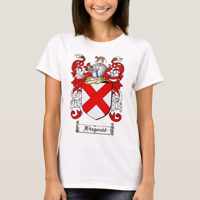 FITZGERALD FAMILIENWAPPEN - FITZGERALD WAPPEN T-Shirt (Vorderseite)