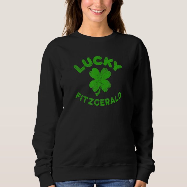 Fitzgerald Irish Family Saint Patrick S Day Fitz Sweatshirt (Vorderseite)