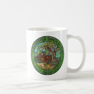 Fitzgerald Ranch-Schule, 1866, Pinole Kalifornien Kaffeetasse