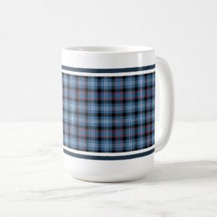 Fitzgerald Tartan Patan Blue Irish Kariert Kaffeetasse