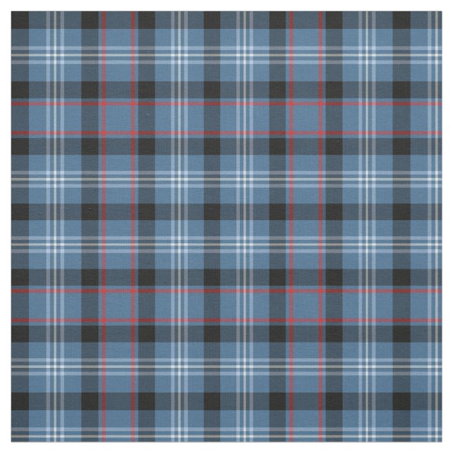 Fitzgerald Tartan Pattern Blue Irish Kariert Stoff (Muster)