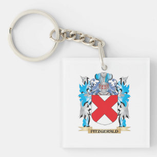 Fitzgerald Wappen - Familienwappen Schlüsselanhänger