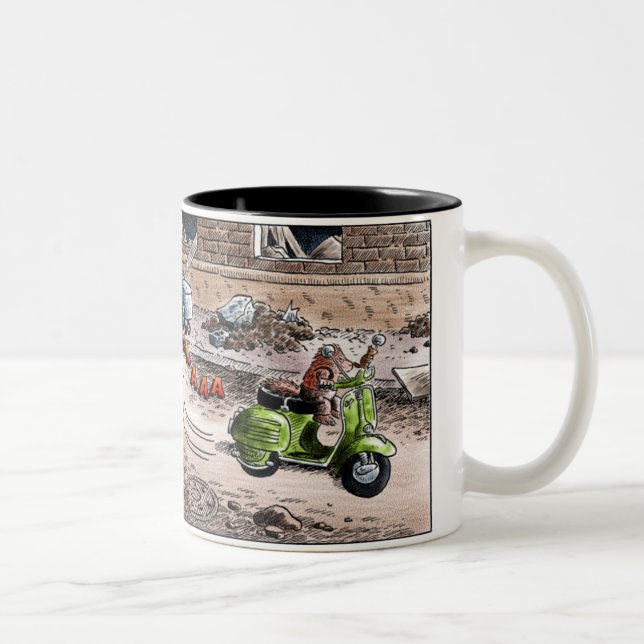 fitzgerald zweifarbige tasse (Rechts)