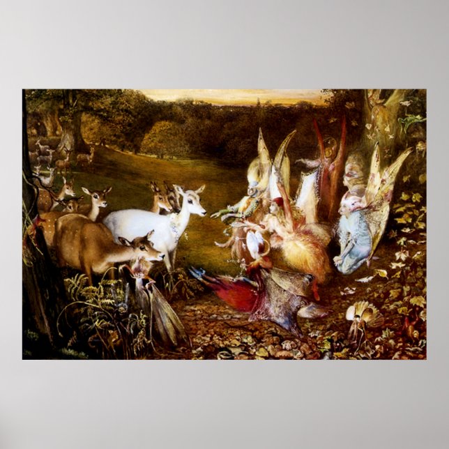 Fitzgerald's "Der verzauberte Wald" - Drucken Poster (Vorne)