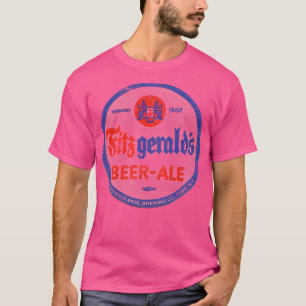 Fitzgeralds Vintag verblassenes Look Design T-Shirt