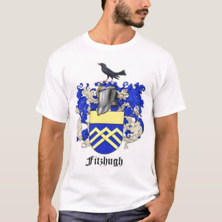 Fitzhugh Familien-Wappenkunde GROSSES WAPPEN T-Shirt