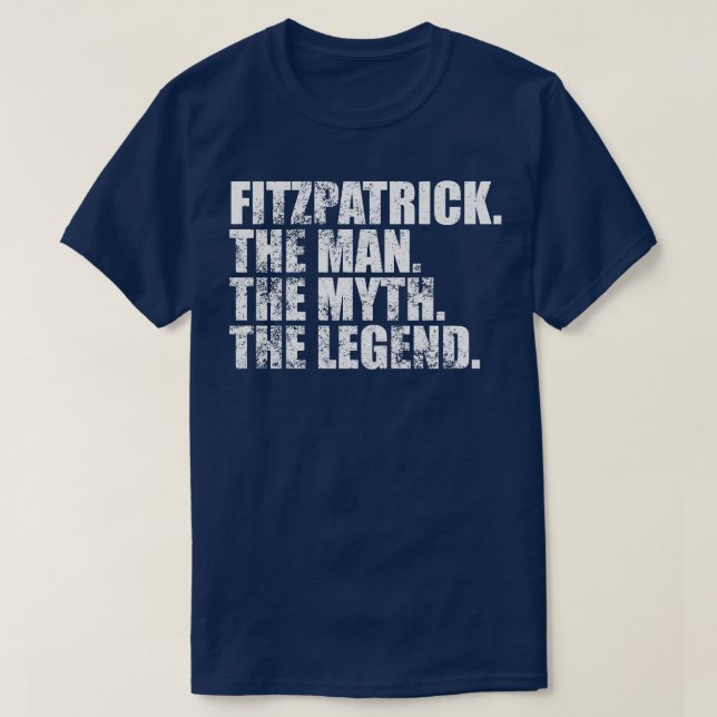 Fitzpatrick Fitzpatrick Familienname Fitzpatrick l T-Shirt (Design vorne)