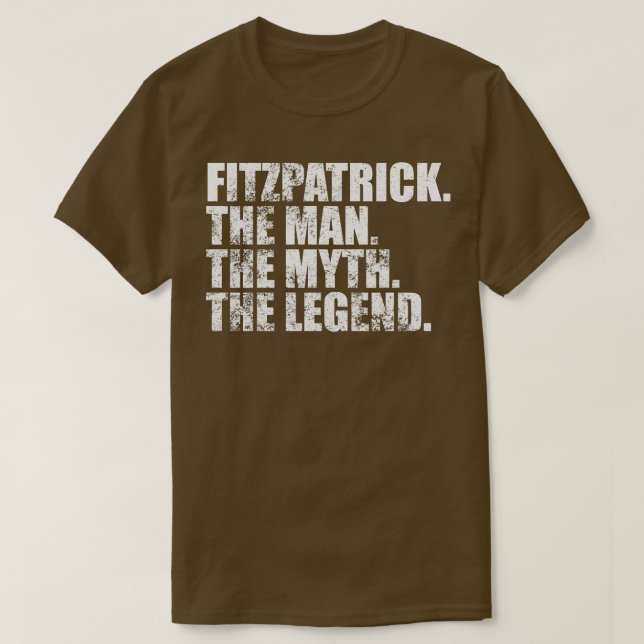 Fitzpatrick Fitzpatrick Familienname Fitzpatrick l T-Shirt (Design vorne)