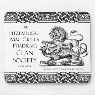 Fitzpatrick-Mac Giolla Phádraig Society Design I Mousepad