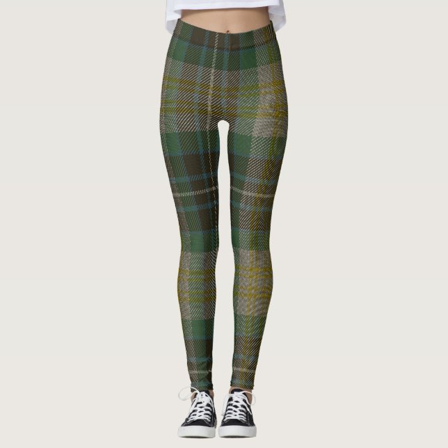 Fitzpatrick Tartan-Clan kariert Leggings (Vorderseite)