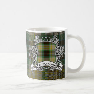 Fitzpatrick Tartan-Schild Kaffeetasse
