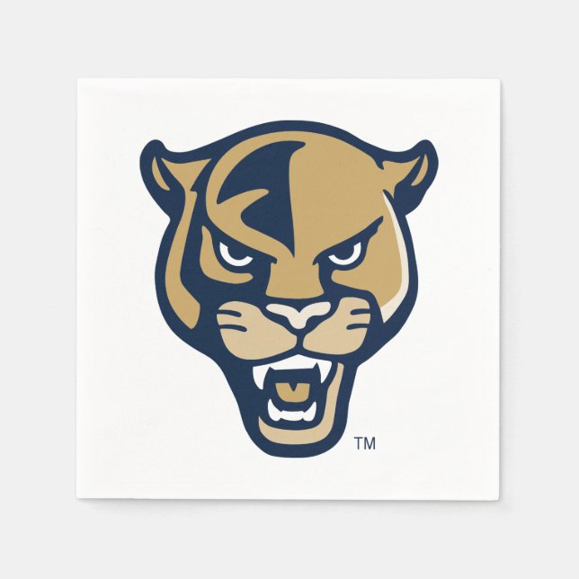 FIU Panther Head Serviette (Vorderseite)