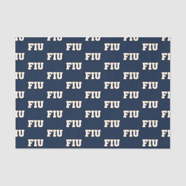 FIU Panthers Abschluss Seidenpapier (Vorderseite)