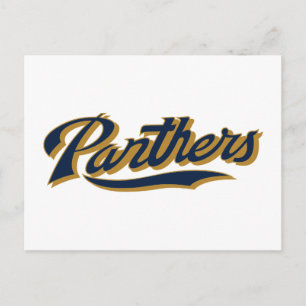 FIU Panthers Script Postkarte