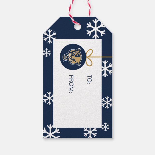 FIU Panthers - Weihnachten Geschenkanhänger (Vorderseite)