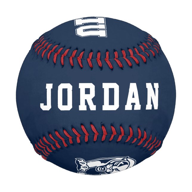 FIU Panthers - Weißes Logo Baseball (Rückseite)