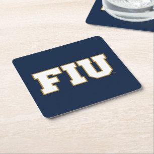 FIU RECHTECKIGER PAPPUNTERSETZER