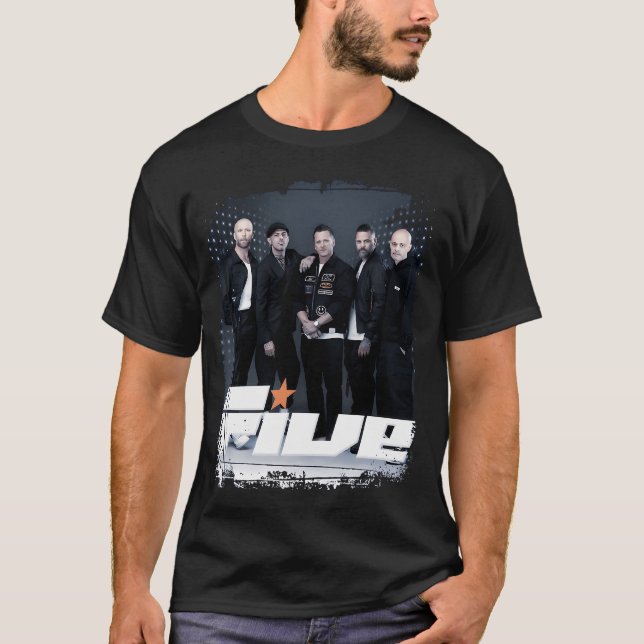 Five Band Tour 2025 T-Shirt (Vorderseite)