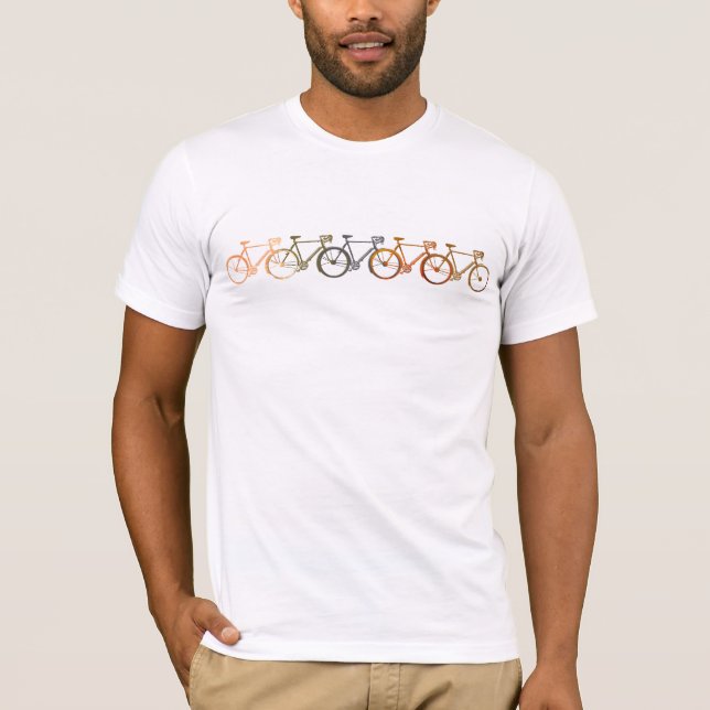 Five Bikes T-Shirt (Vorderseite)