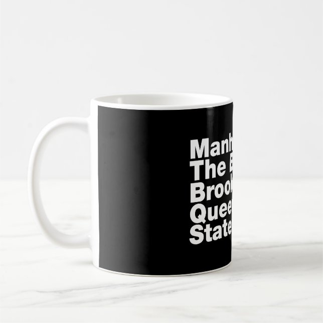Five Boroughs ~ New York City Tasse (Links)