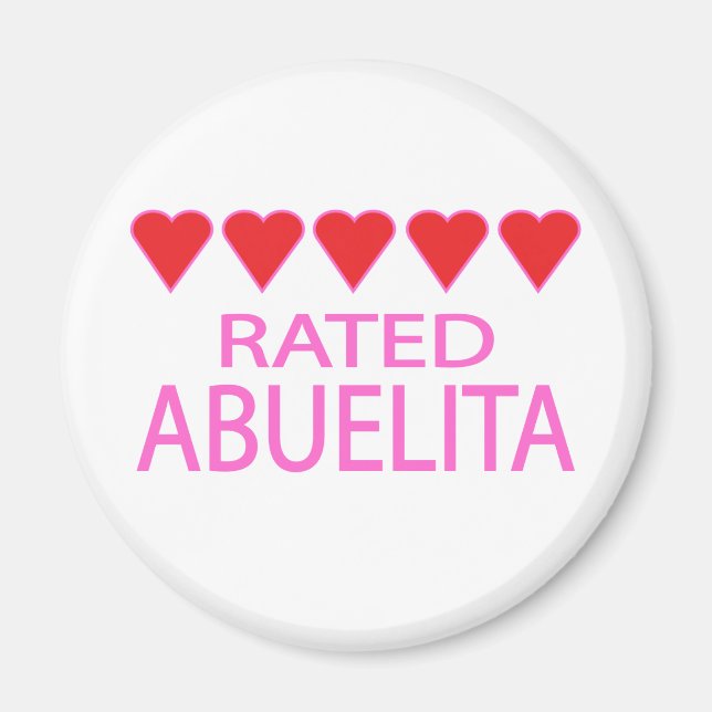 Five Heart Abuelita Magnet (Vorne)