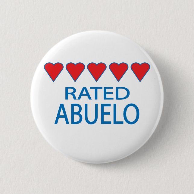 Five Heart Abuelo Button (Vorderseite)