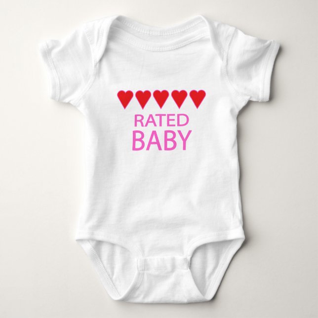 Five Heart Baby Baby Strampler (Vorderseite)