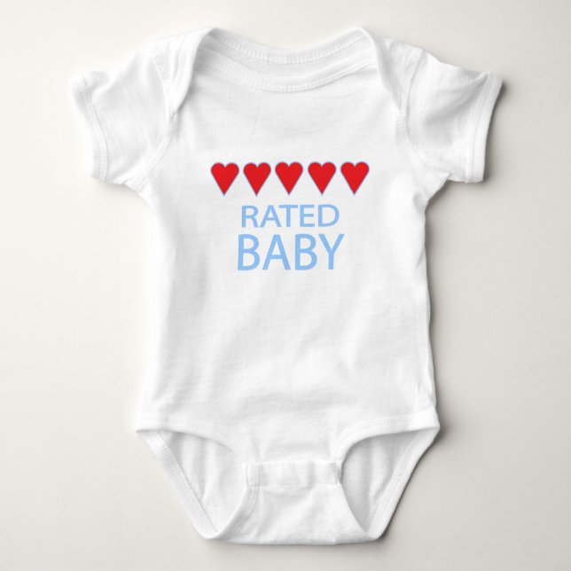 Five Heart Baby Strampler (Vorderseite)
