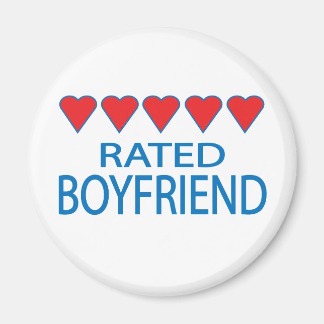 Five Heart Boyfriend Magnet (Vorne)