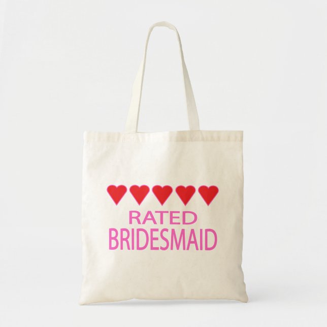 Five Heart Bridesmaid Tragetasche (Vorne)