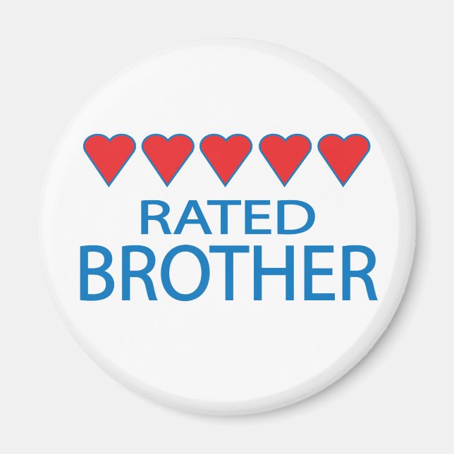 Five Heart Brother Magnet (Vorne)