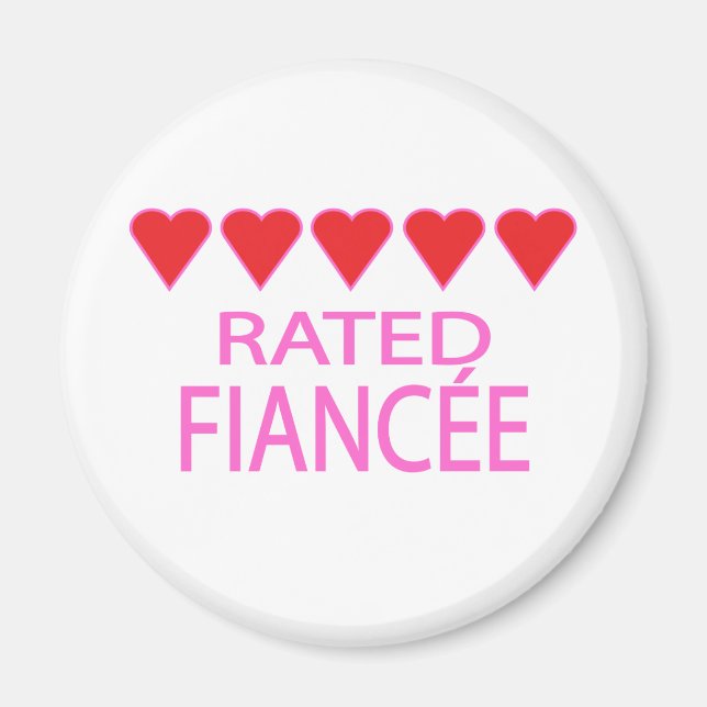 Five Heart Fiancée Magnet (Vorne)