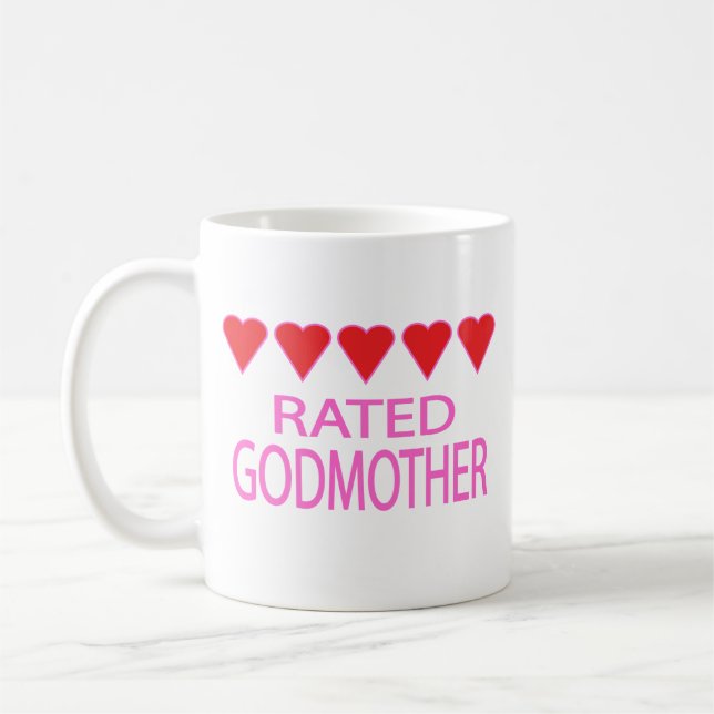 Five Heart Godmutter Kaffeetasse (Links)