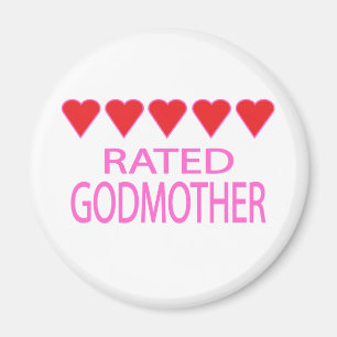 Five Heart Godmutter Magnet