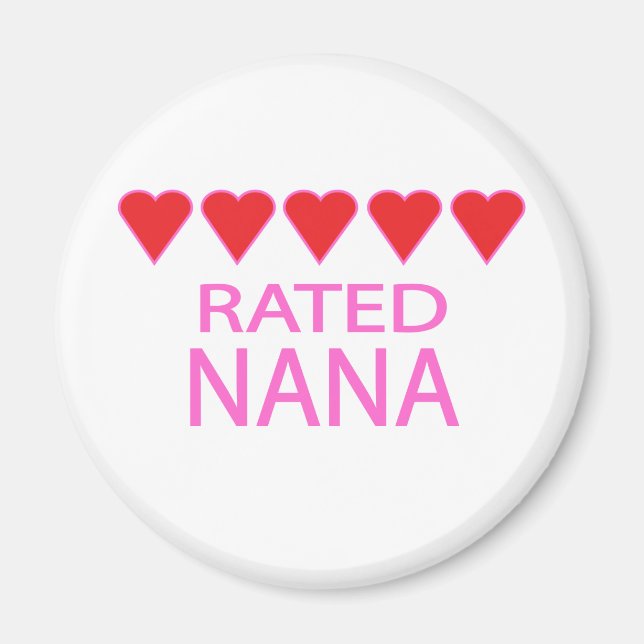 Five Heart Nana Magnet (Vorne)
