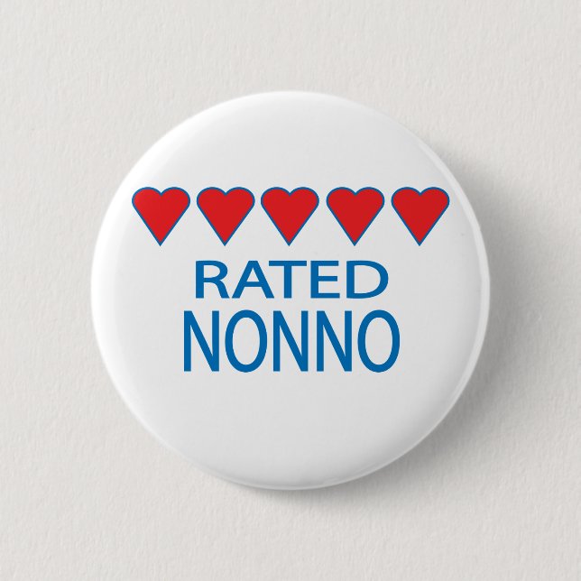 Five Heart Nonno Button (Vorderseite)