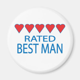 Five Heart Trauzeuge Magnet