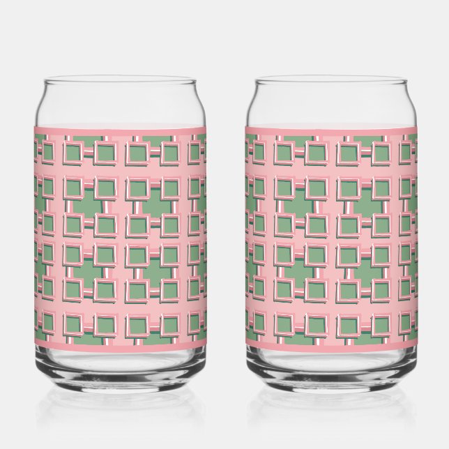  Five Square Soda Glass Dosenglas (Vorderseite)