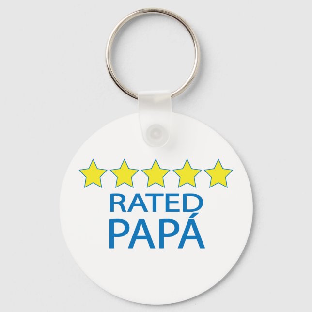 Five Star Papá Schlüsselanhänger (Vorderseite)
