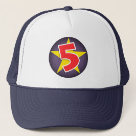 "Five Star" Trucker Hat Truckerkappe