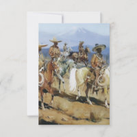 Five Vaqueros on Horseback von Edward Borein