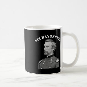 Fix Bayonets Zivil War Zitat Joshua Chamberlain Kaffeetasse
