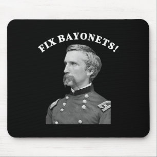 Fix Bayonets Zivil War Zitat Joshua Chamberlain Mousepad