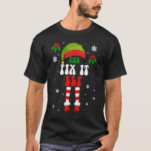 Fix It Elf Weihnachtsfamilie Matching Xmas Group T-Shirt