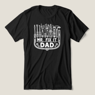 Fix It Vater Vatertag Tri-Blend Shirt