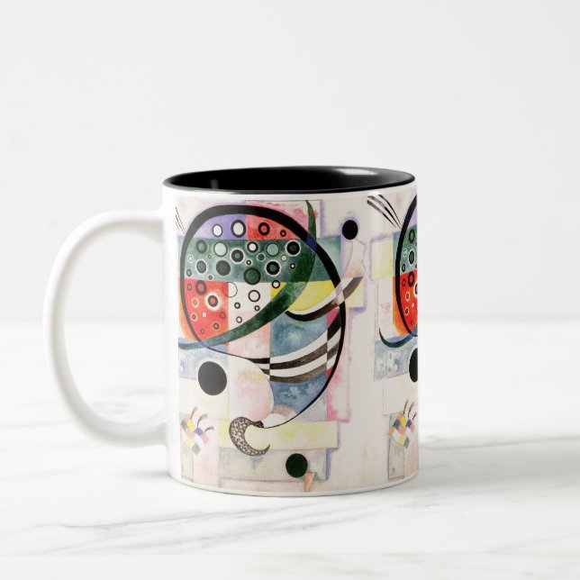 Fixed - Kandinsky Zweifarbige Tasse (Links)