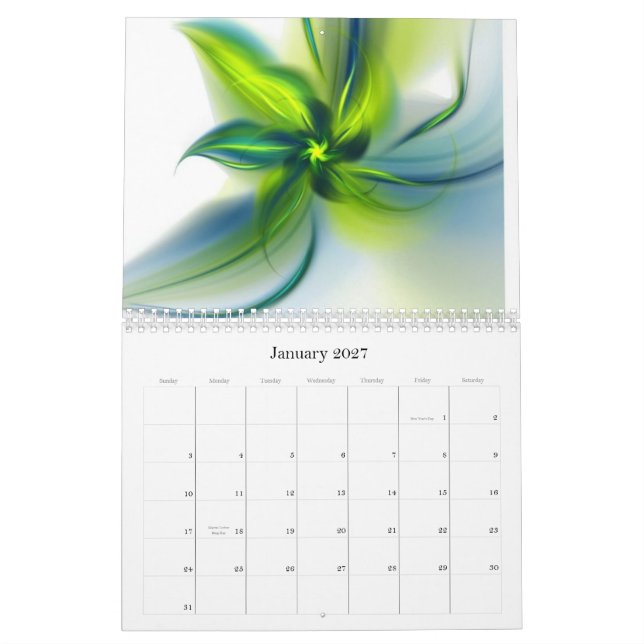 Fixierkalender Kalender (Jan 2027)