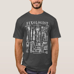 Fixologe Mechanische Reparaturwerkzeuge Vintag gep T-Shirt