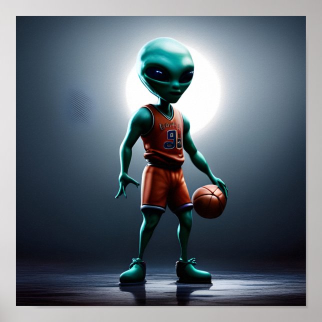 Fizzwarp Rocketfin Print Poster (Vorne)