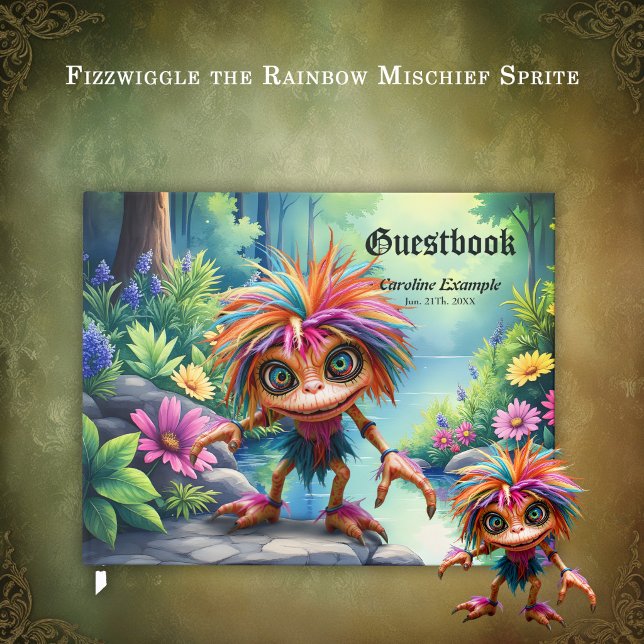 Fizzwiggle, der Regenbogen-Mischief-Sprite. Gästebuch (Von Creator hochgeladen)